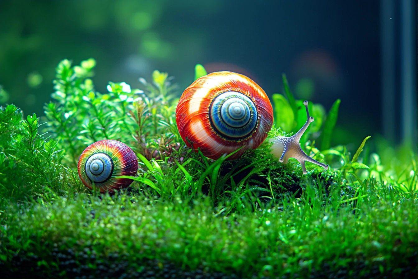 Escargots d'aquarium : guide pour gérer, choisir et limiter leur prolifération