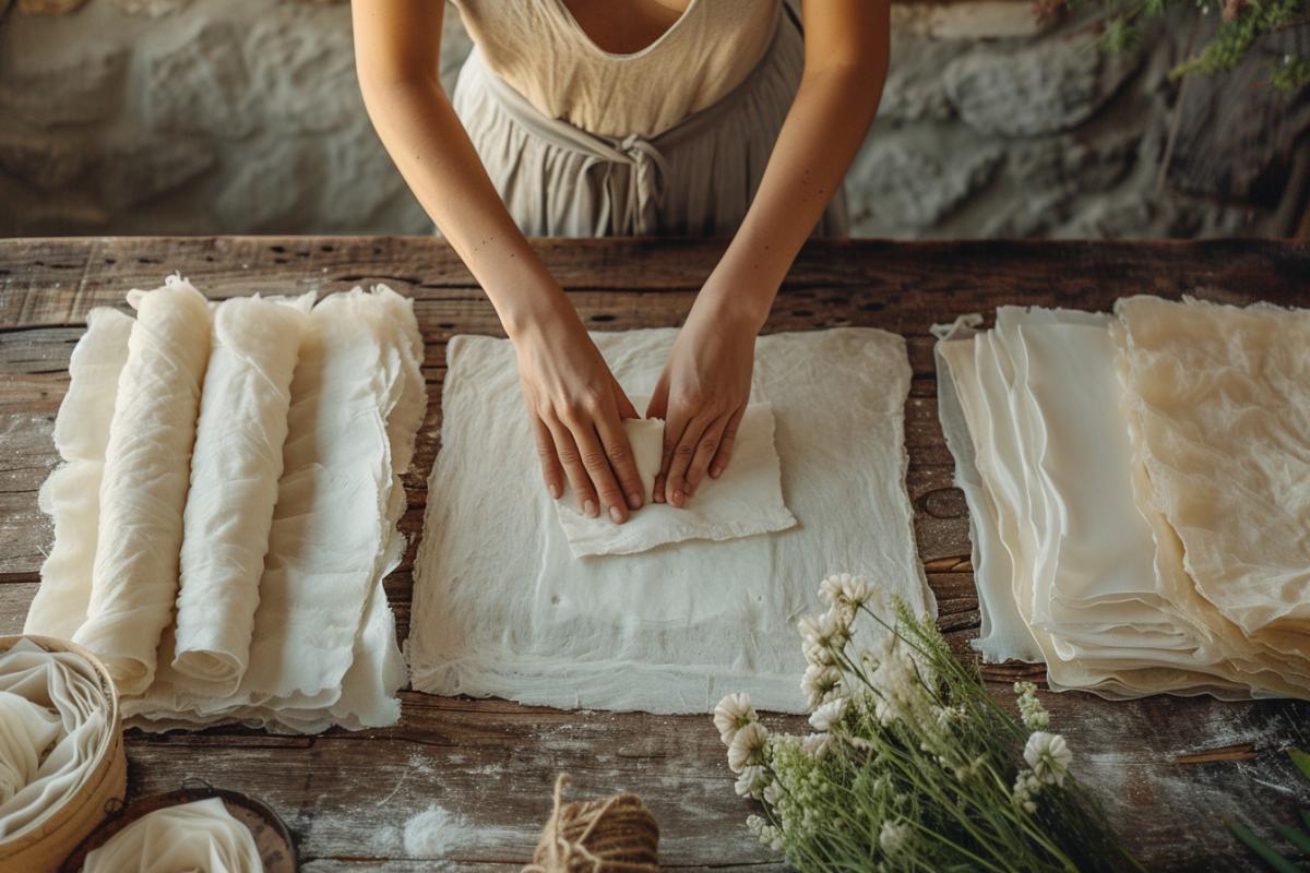 Fabrication de papier naturel : Guide étape par étape des plantes