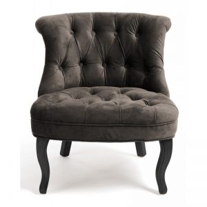 Fauteuil Crapaud noir