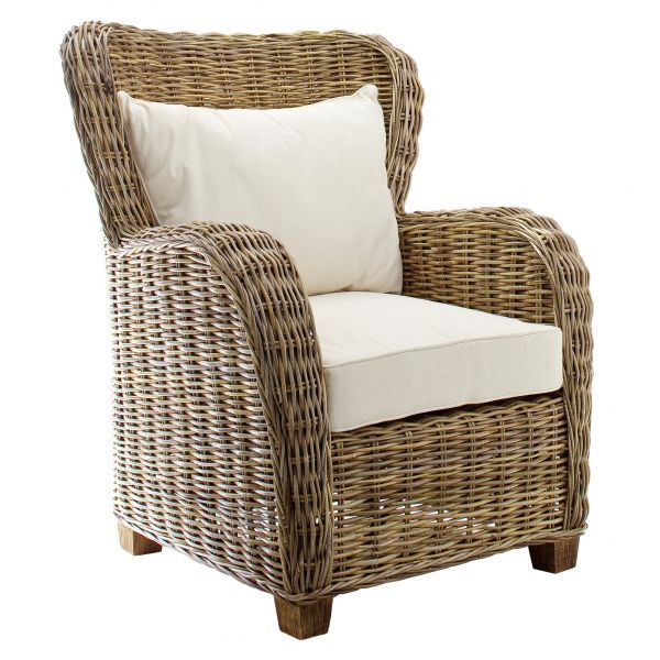 Fauteuil rotin, unique en son genre