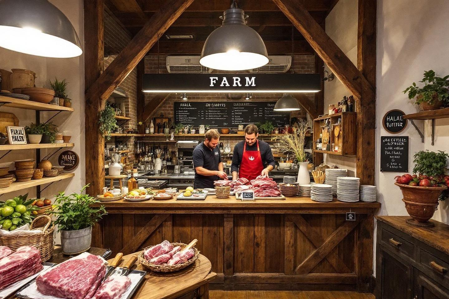 Ferme Kissi Ableiges - La ferme de l'Oise : abattoir et boucherie halal