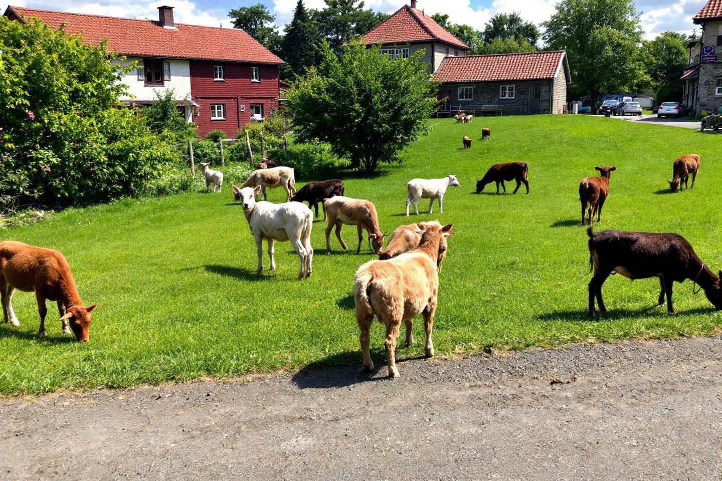 Ferme pédagogique de Mantes-la-Jolie dans les Yvelines