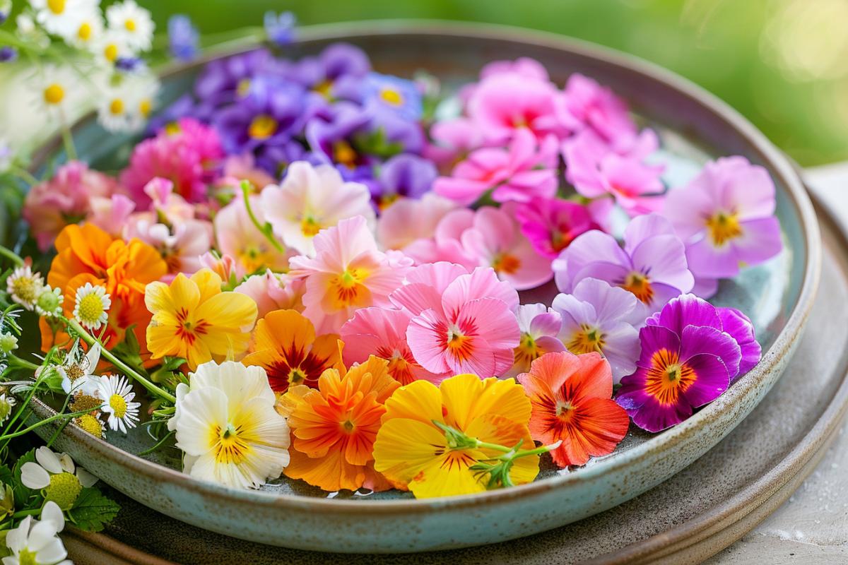 Fleurs comestibles : guide pour les intégrer au jardin et à la cuisine