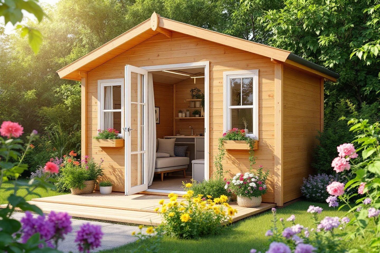 Greenkub : maisons et studios de jardin en bois clés en main