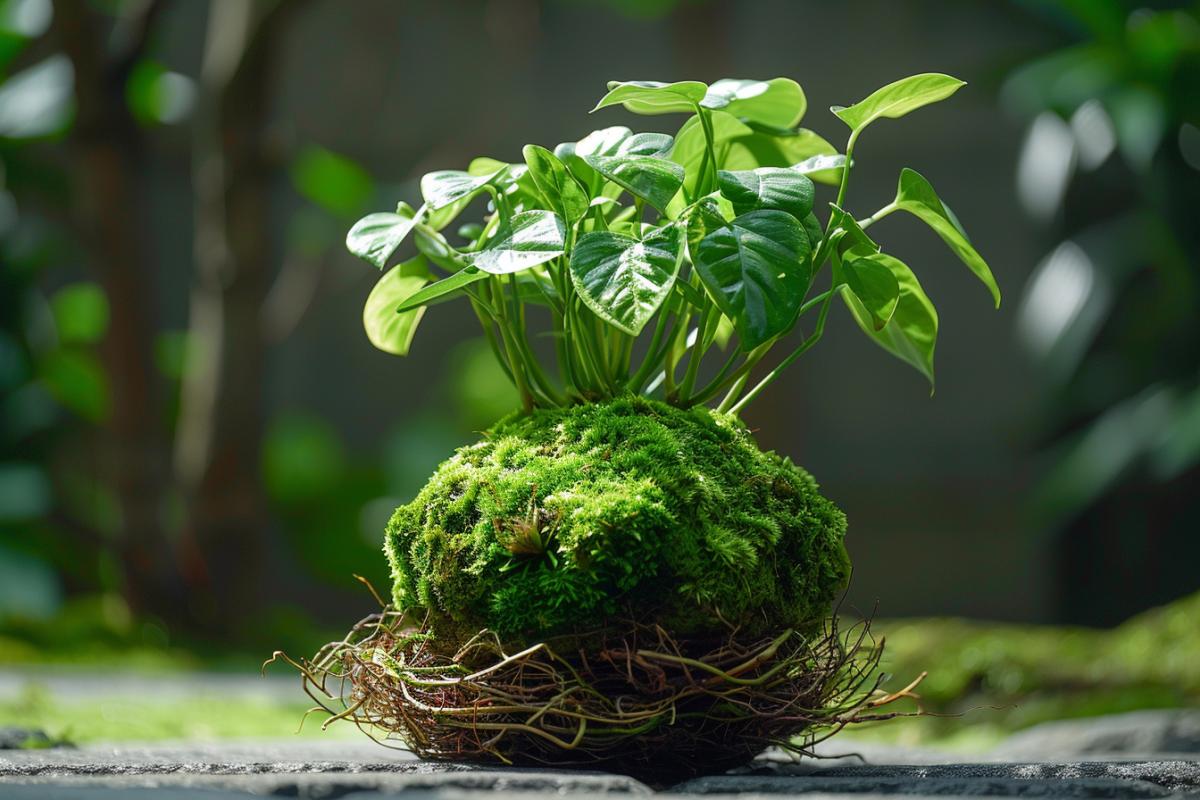 Comment créer un Kokedama facilement? Cet astuce va vous étonner