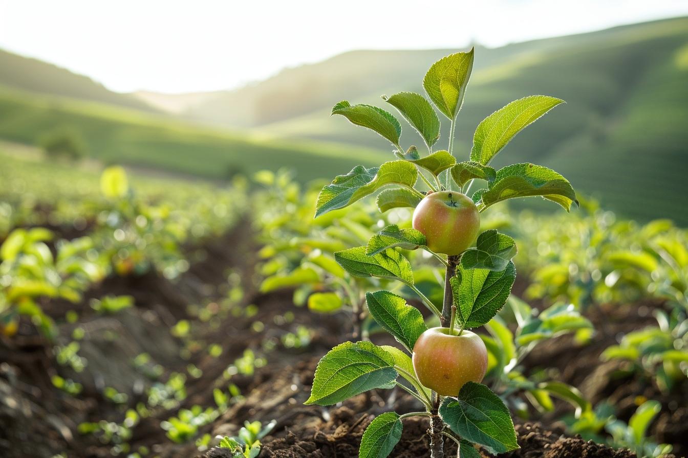 Guide complet pour planter un pommier en pleine terre : étapes et conseils