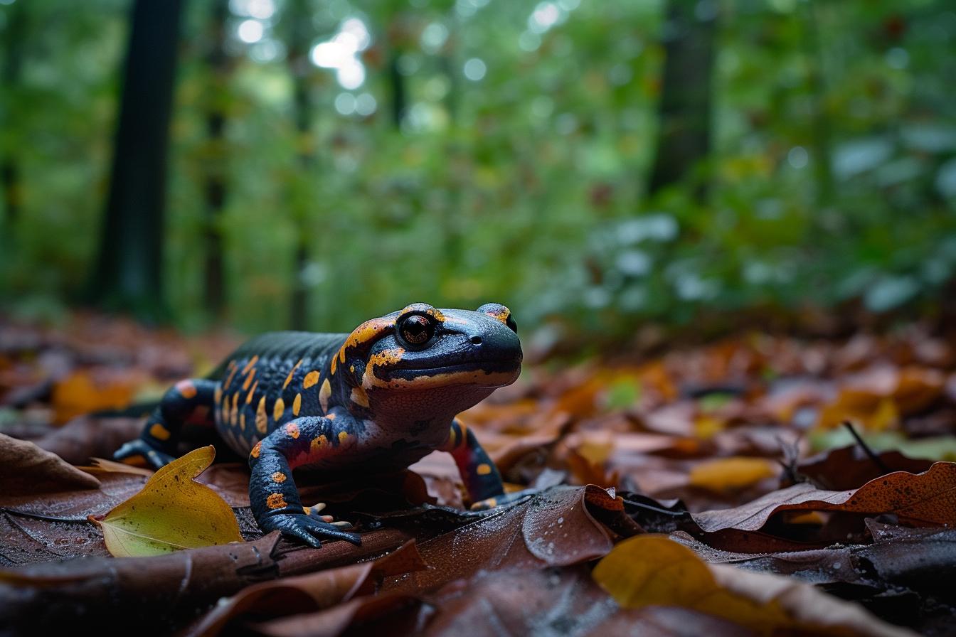 Guide complet sur la salamandre tachetée en France