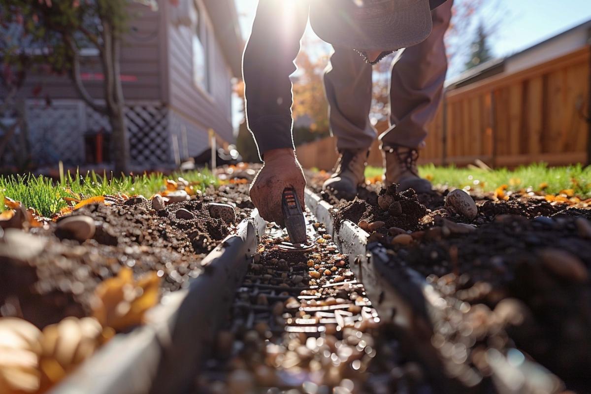 Guide pratique : apprenez comment installer un caniveau facilement et rapidement.