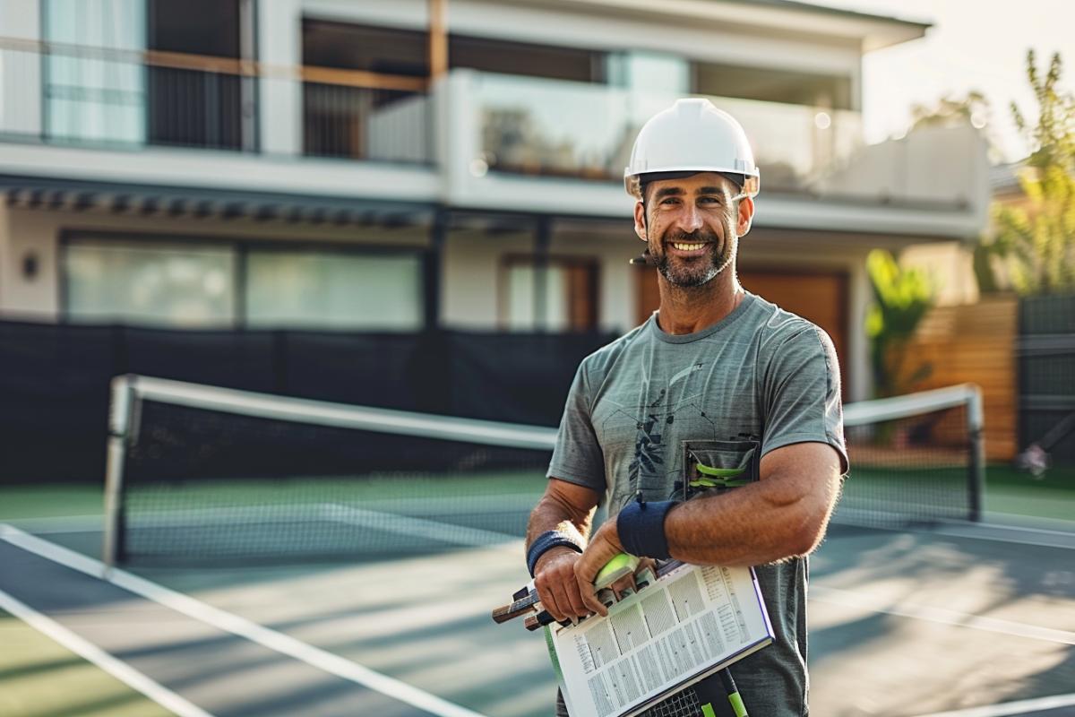 Comment construire un terrain de tennis à la maison? Le guide en 7 étapes