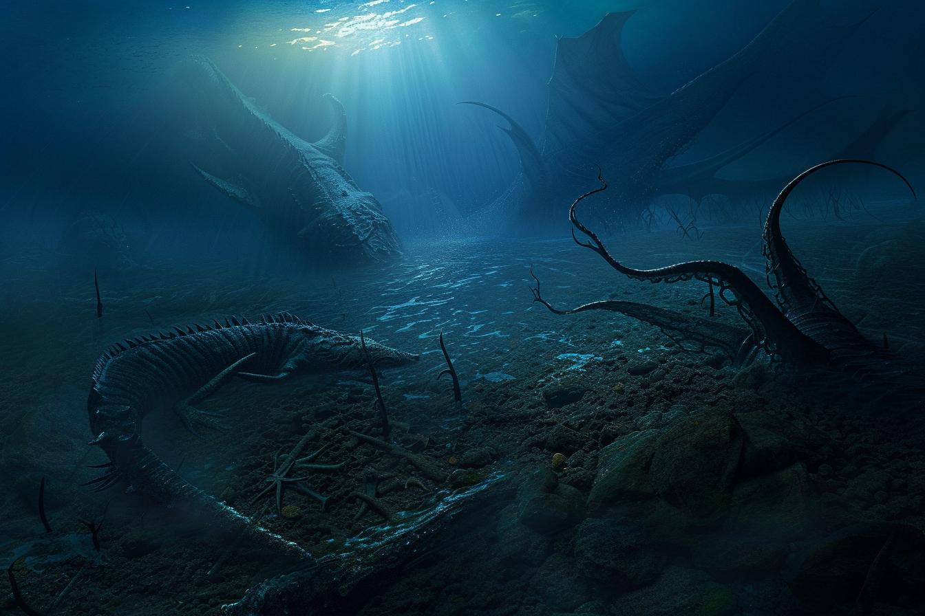 Guide ultime des monstres marins : créatures des profondeurs