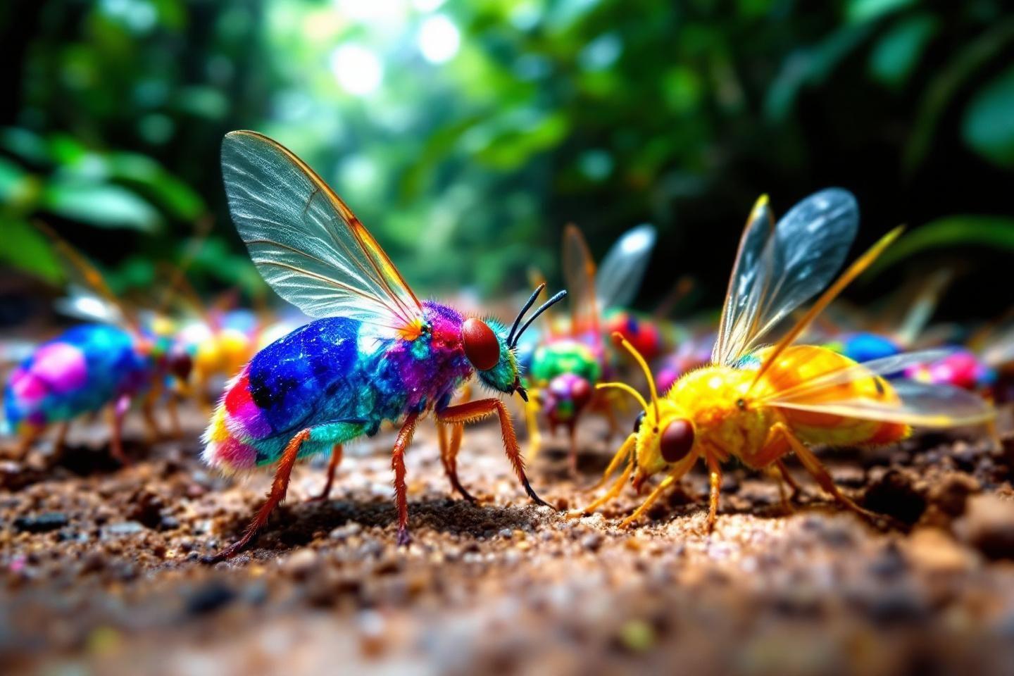 Identification d'insectes bizarres à ailes transparentes : reconnaître les espèces communes