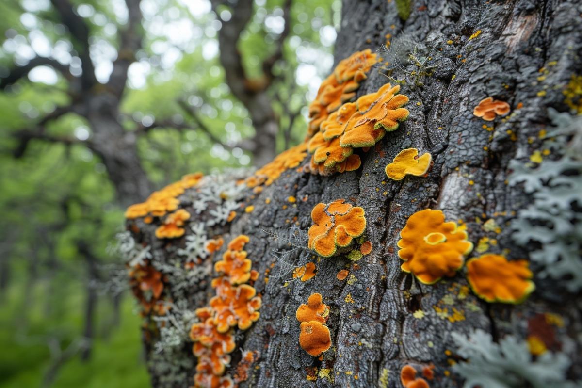 Le lichen sur les arbres est-il un signe de pollution ou de pureté de l'air ?