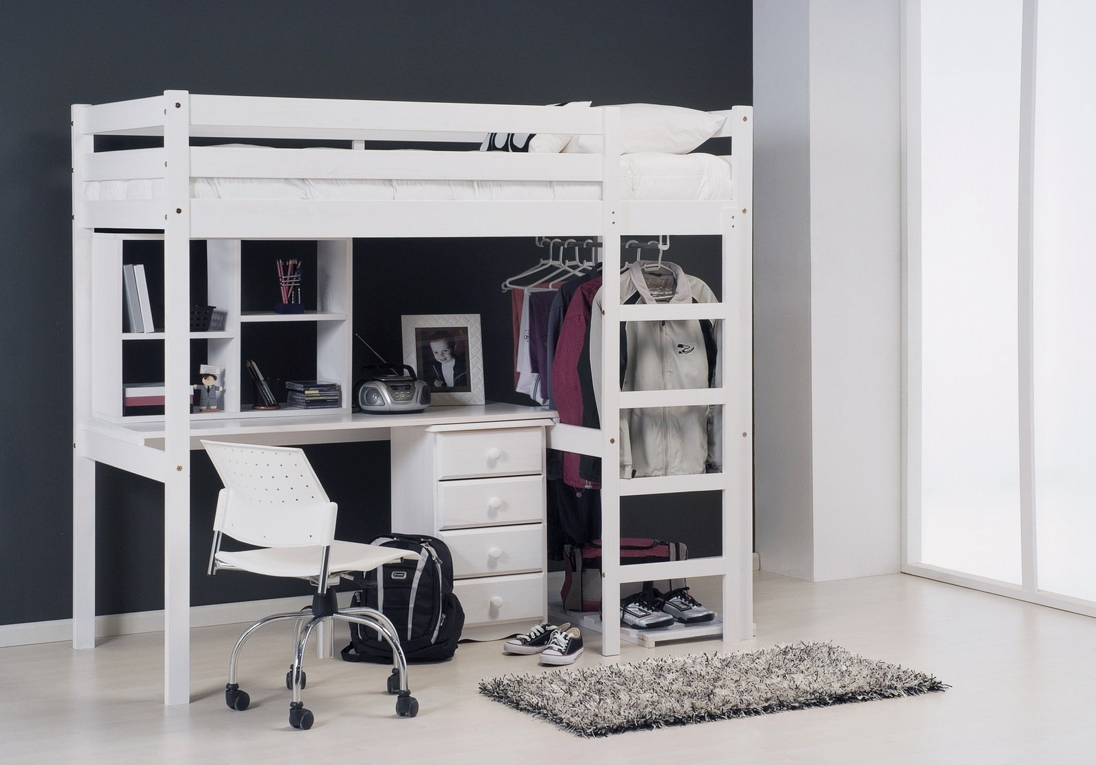 Le lit mezzanine, pratique et ludique à la fois