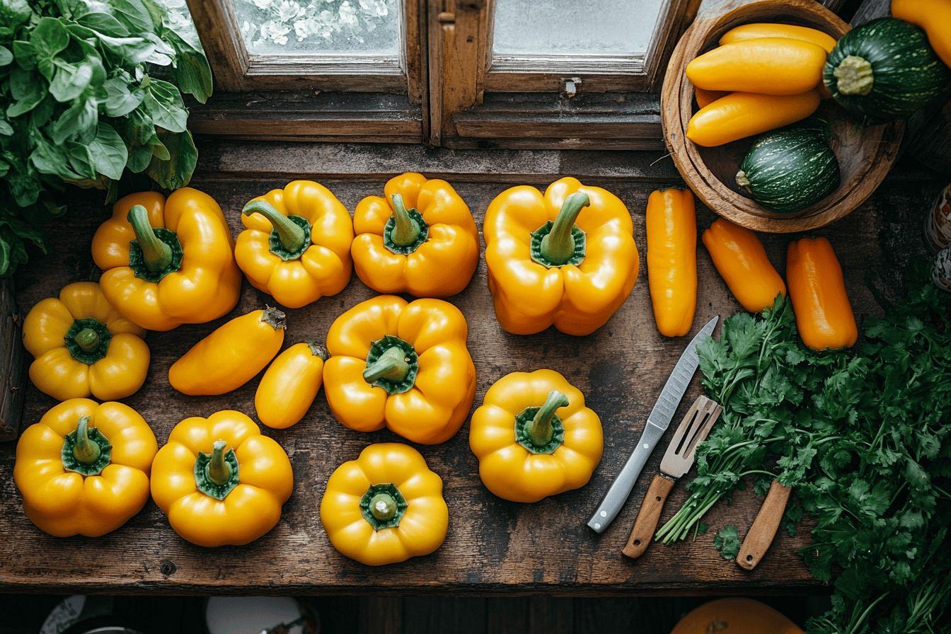 Légumes jaunes : tout savoir sur ces délicieux produits colorés pour vos plats et recettes
