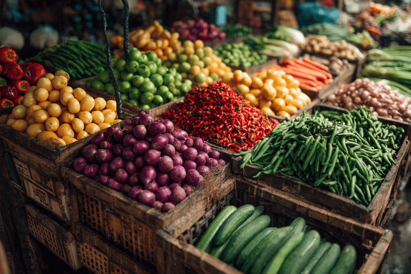 Liste complète des fruits et légumes en s en français