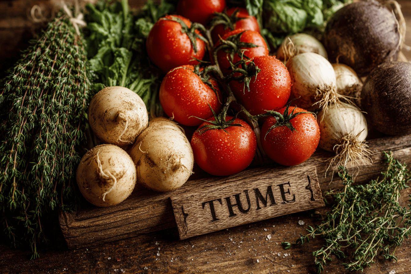 Liste complète des légumes qui commencent par la lettre T