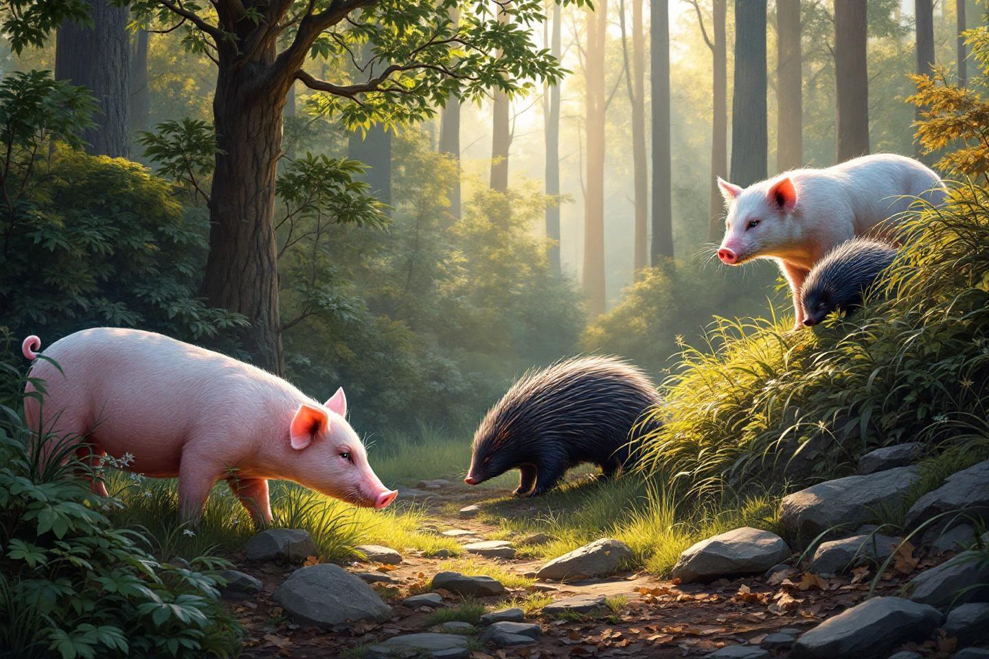 Liste des mammifères commençant par P : animaux sauvages et d'élevage