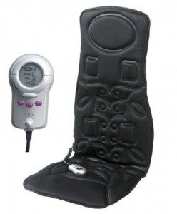 Siège massant avec sa télécommande