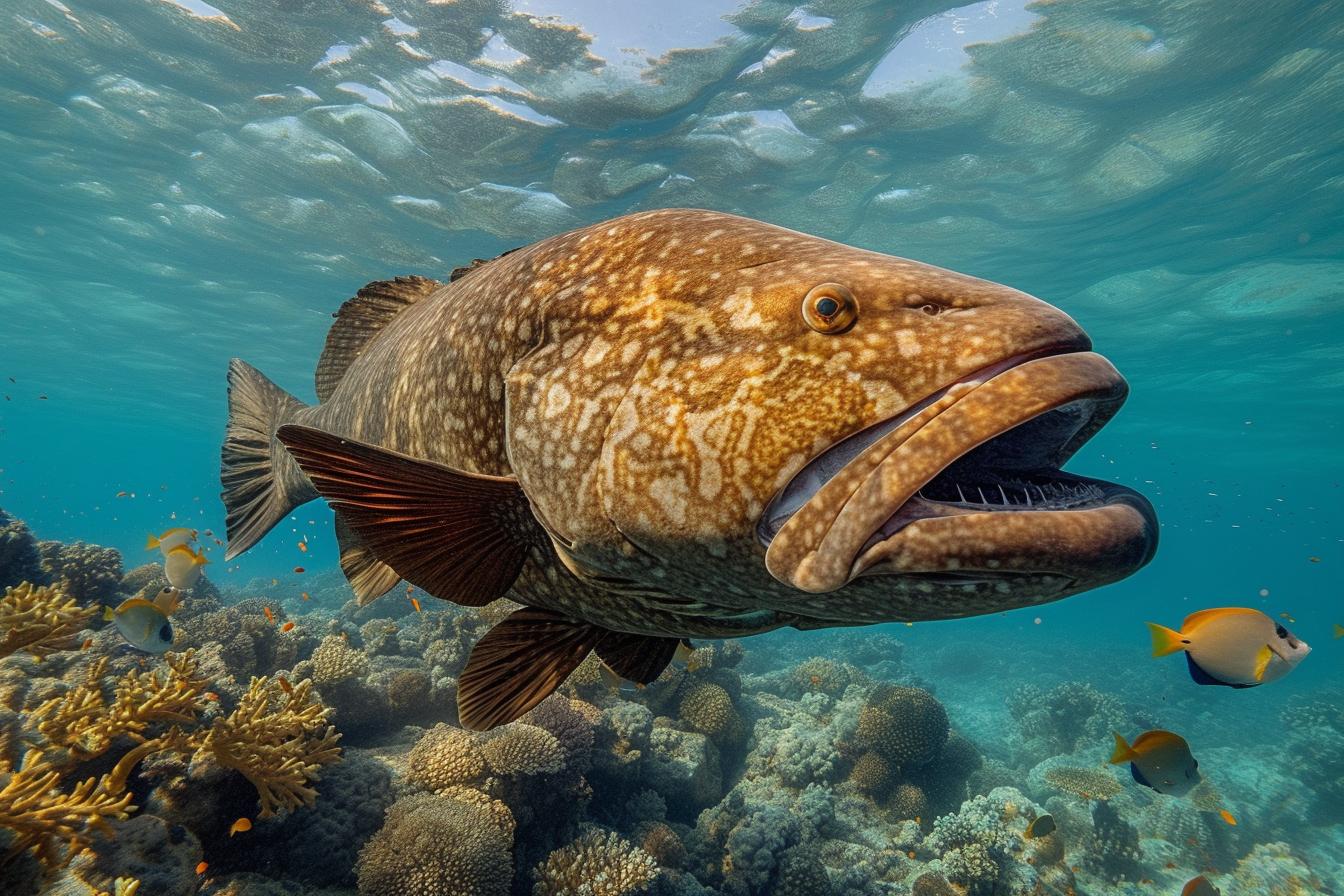 Mérou Goliath : Fiche, pêche et infos sur Epinephelus itajara