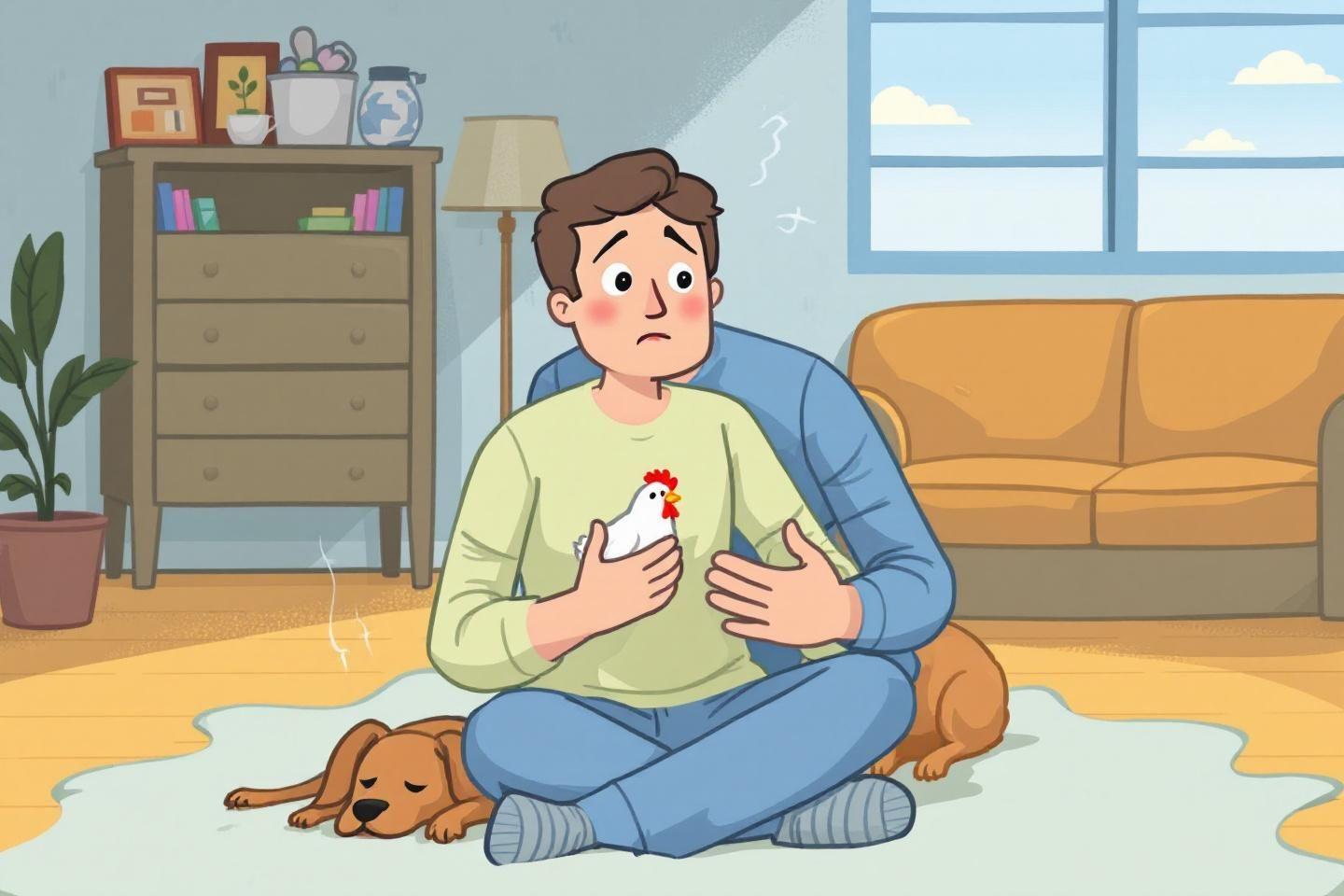 Mon chien a mangé une poule : comment réagir et solutions sans punir