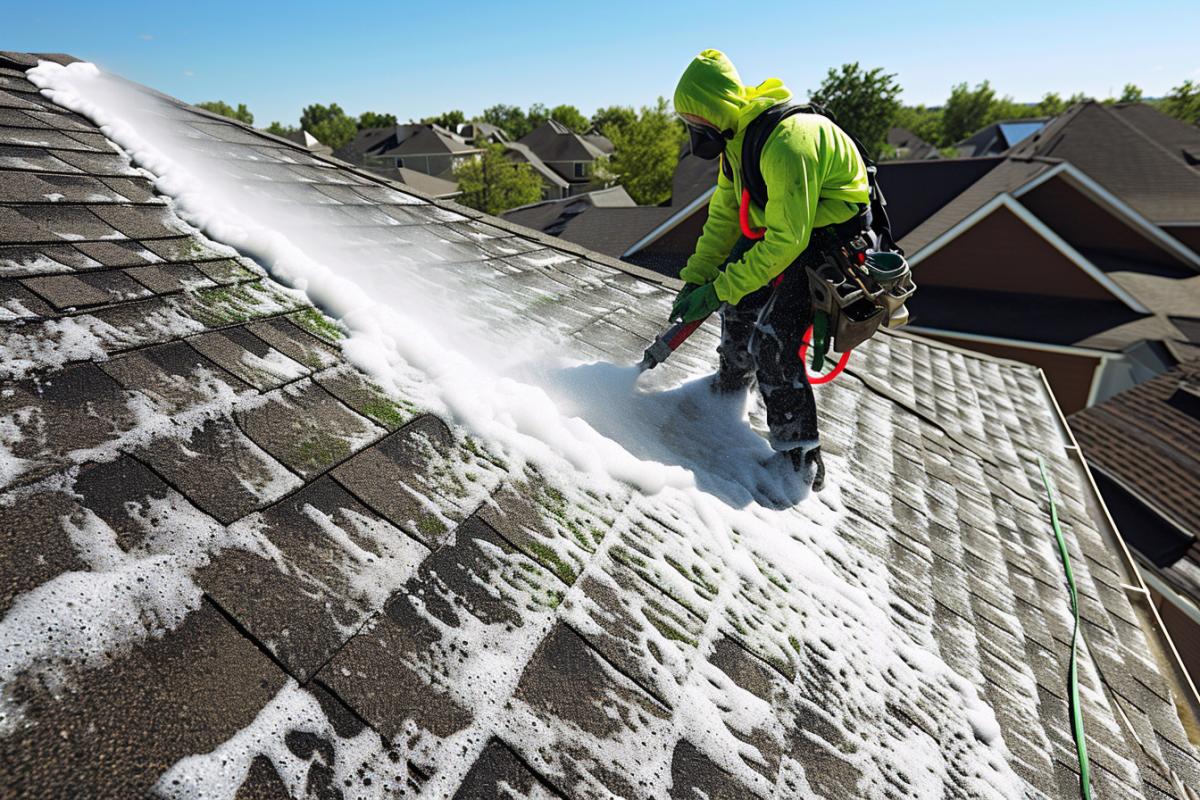 Nettoyage toiture javel : méthode efficace et précautions