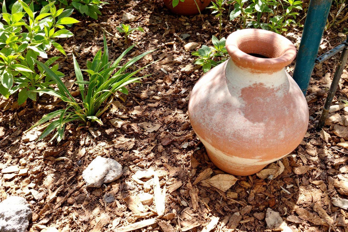 Ollas Lutton en terre cuite à enterrer pour arrosage autonome