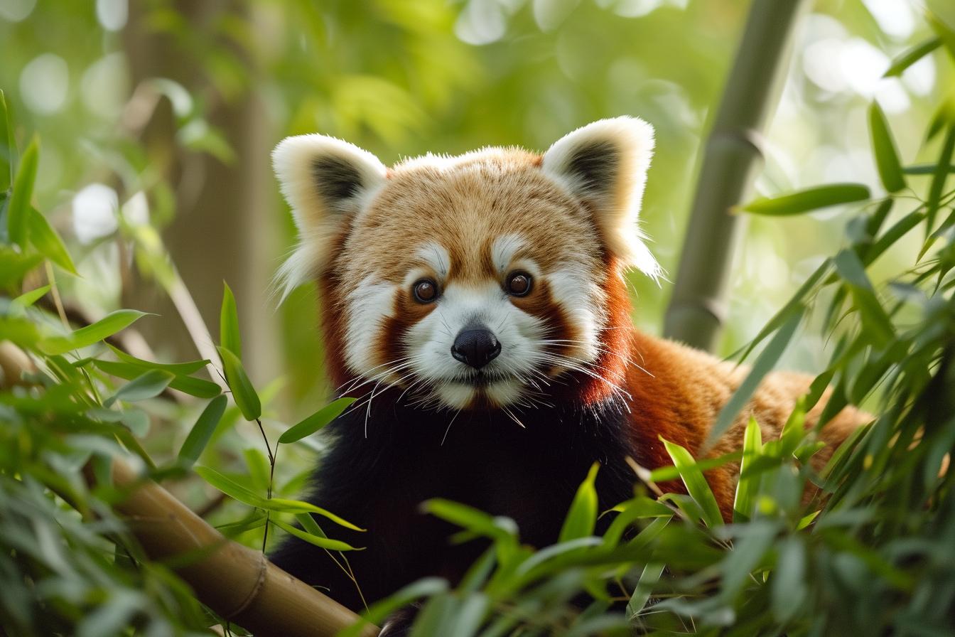 Panda roux en danger : menace d'extinction et protection