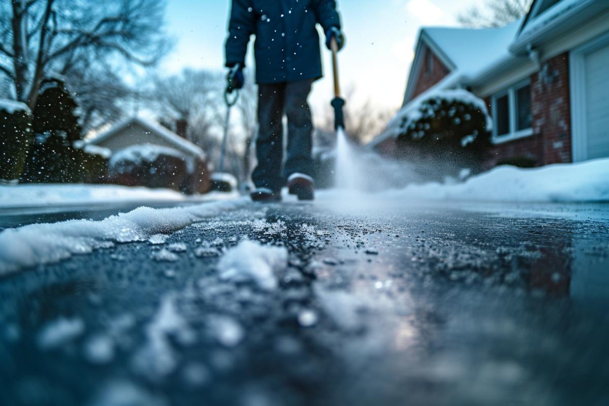 Pas de sel de déneigement ? découvrez des alternatives efficaces !