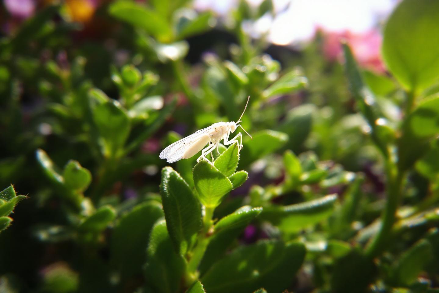 Petit insecte blanc qui saute : identification et solutions pour les plantes