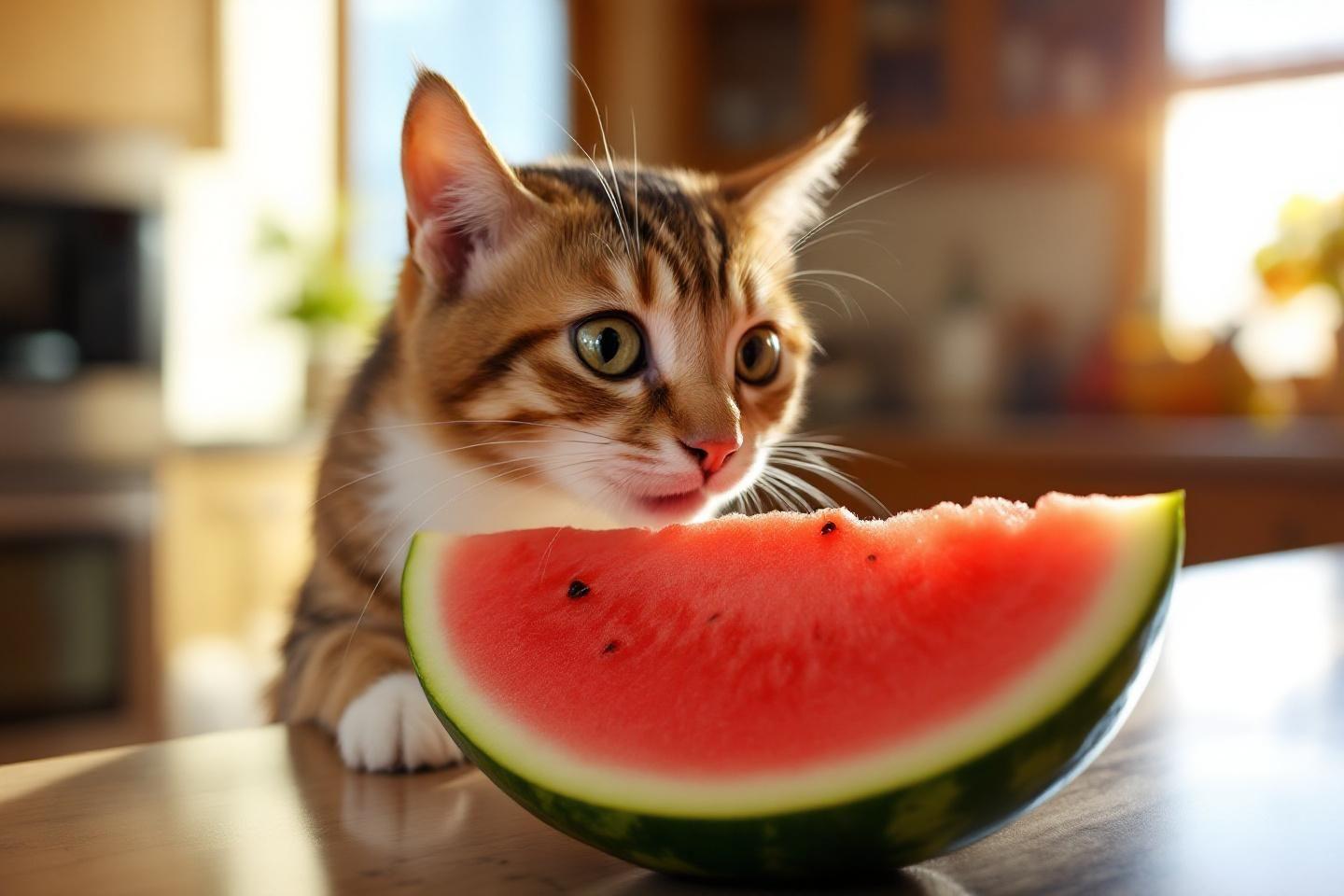 Peut-on donner de la pastèque à son chat ? Bienfaits et conseils