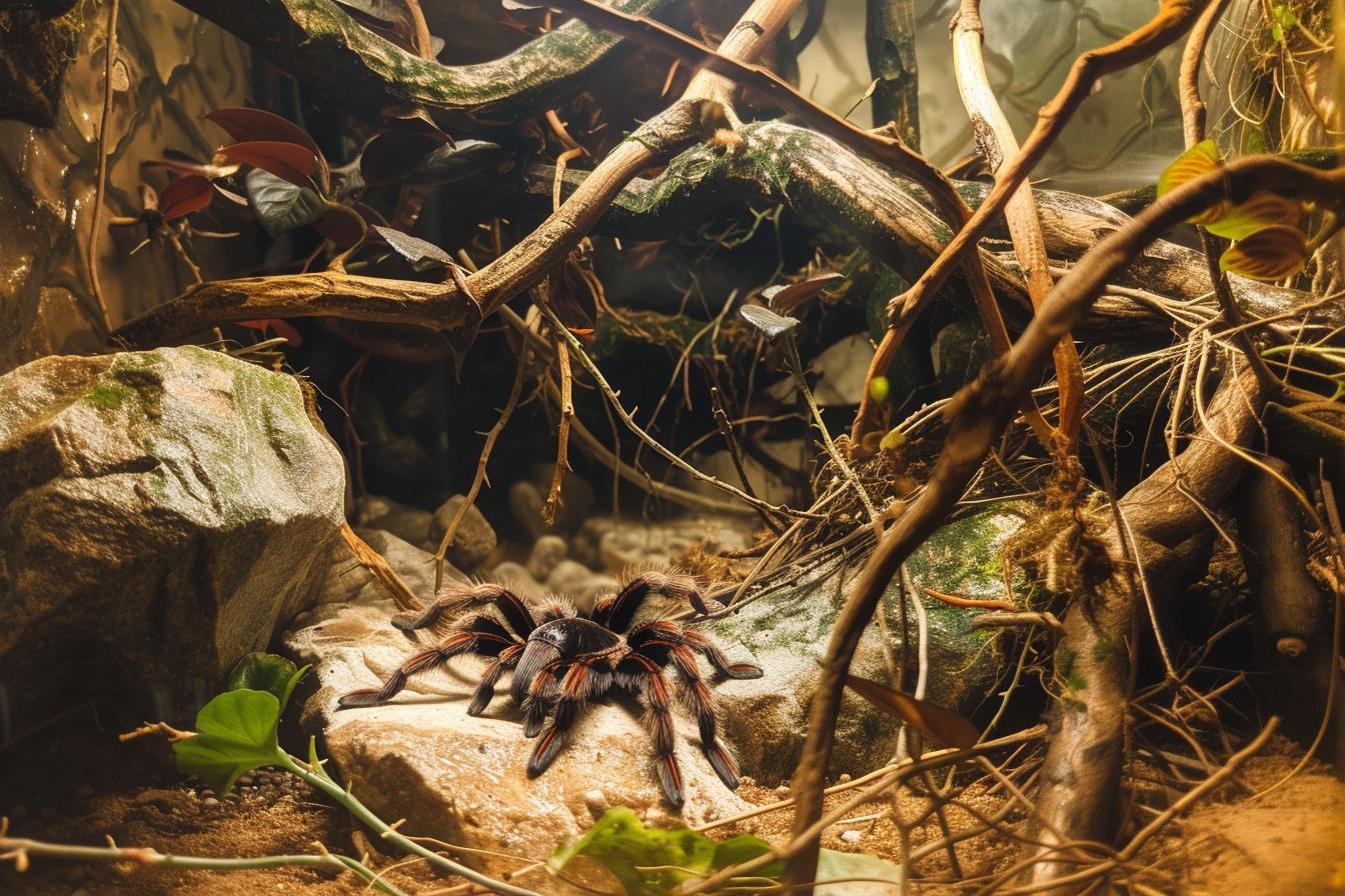 Photos de Poecilotheria metallica : Découvrez l'araignée