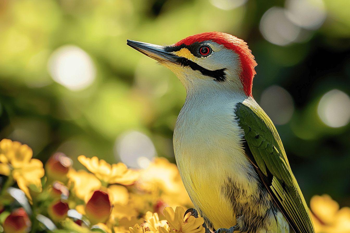 Pic vert symbolique : signification spirituelle et pouvoir de cet animal totem dans votre jardin