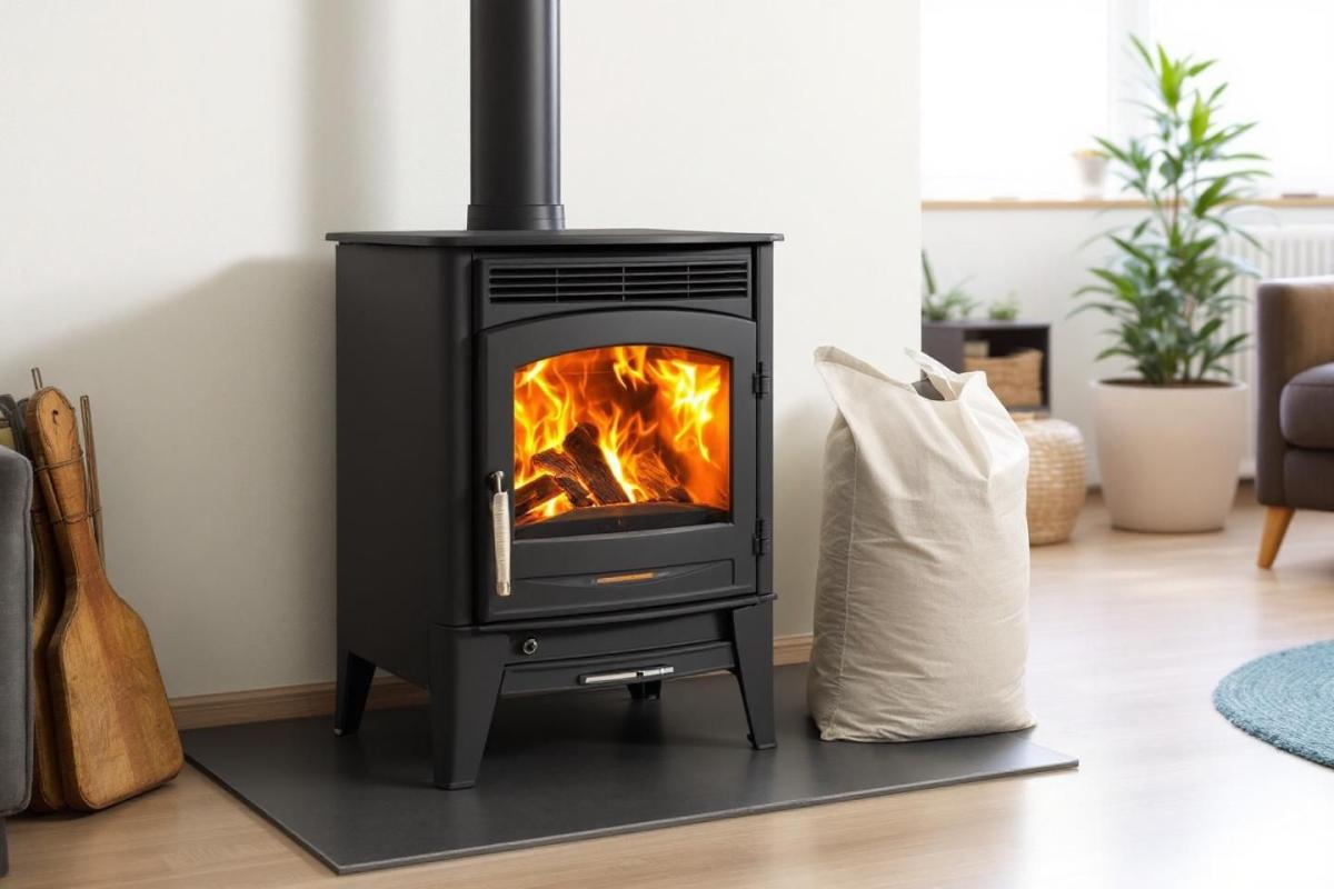 Poêle à granulés : combien de temps un sac de 15 kg de pellets peut-il réellement chauffer votre maison ?