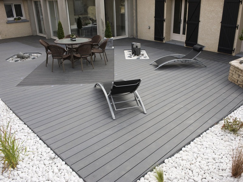 Terrasse en composite
