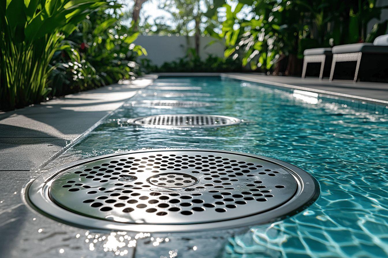 Position optimale des vannes skimmer et bonde de fond : guide complet piscine
