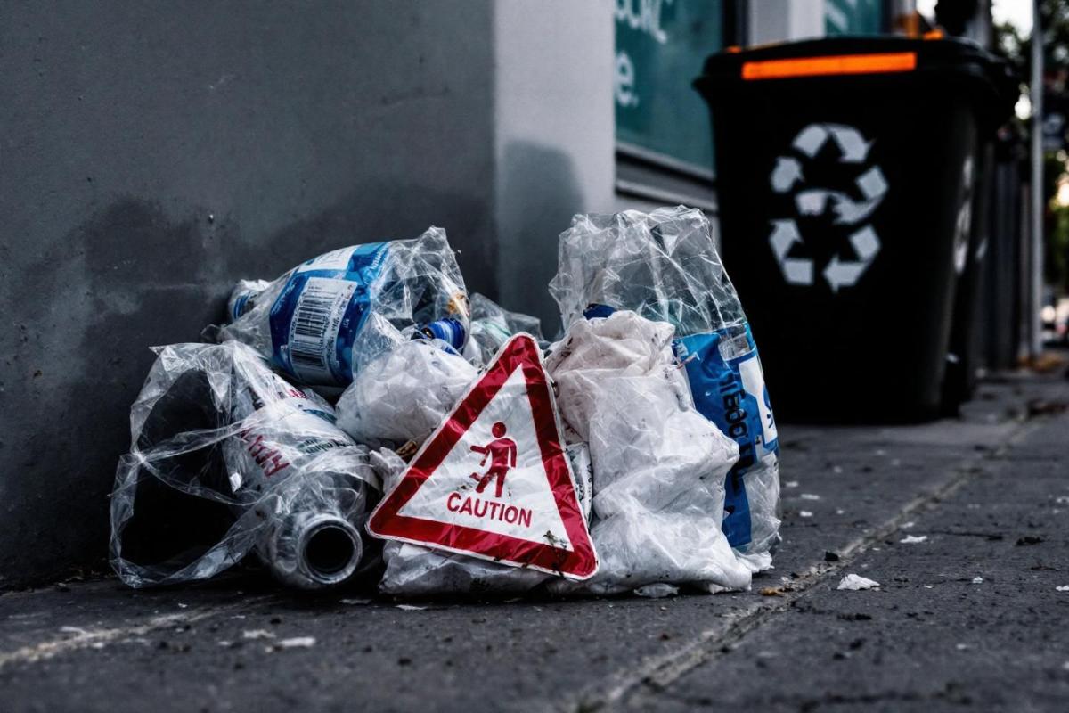 Pourquoi est-il déconseillé d’aplatir les bouteilles en plastique avant de les jeter ?