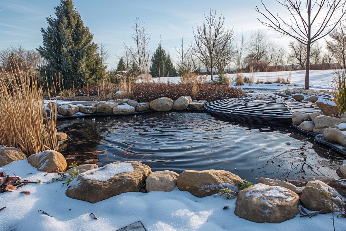 Protéger votre étang/bassin du gel : astuces et conseils pratiques