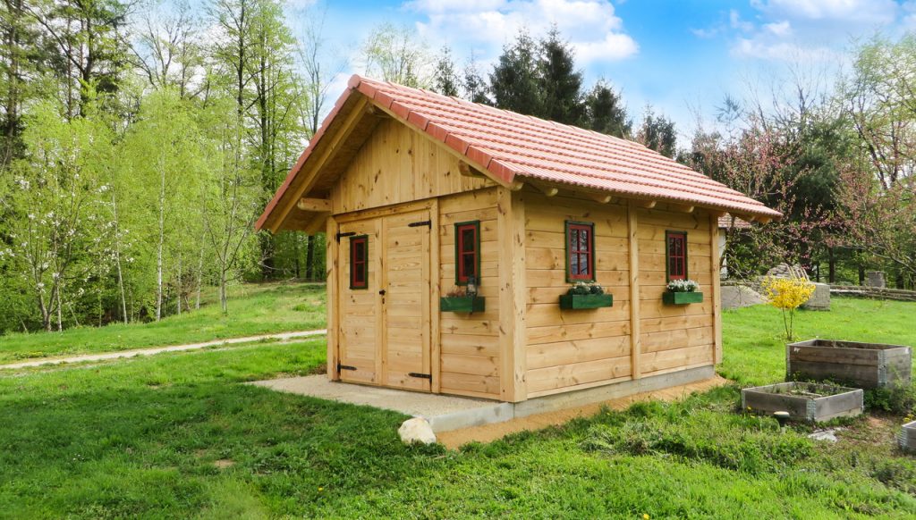 Abri de jardin en bois