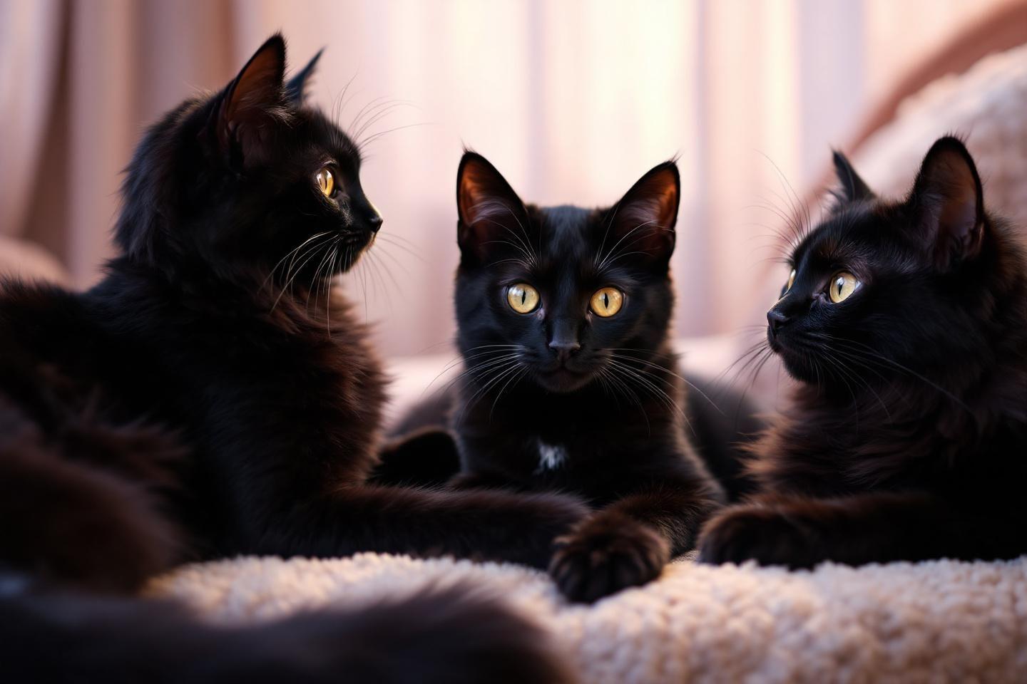 Races de chats noirs : tout savoir sur ces félins fascinants