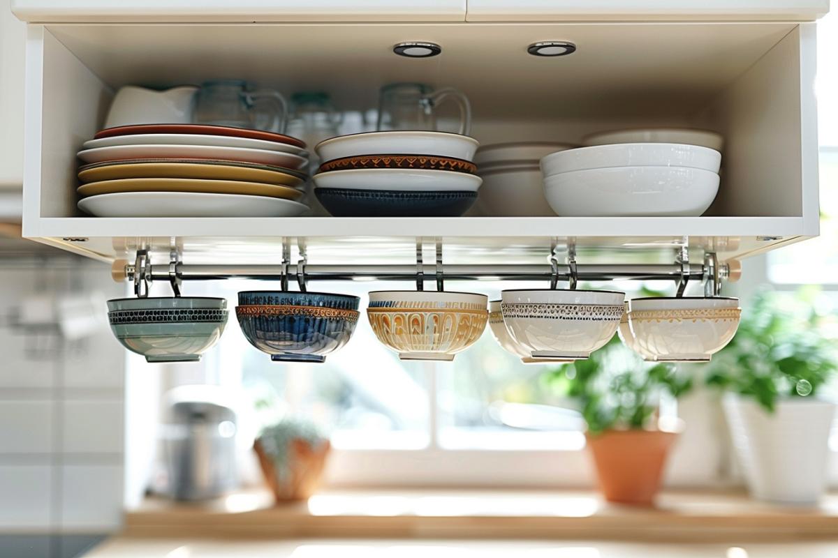 Rangement placard cuisine : l'ordre idéal pour organiser sa vaisselle