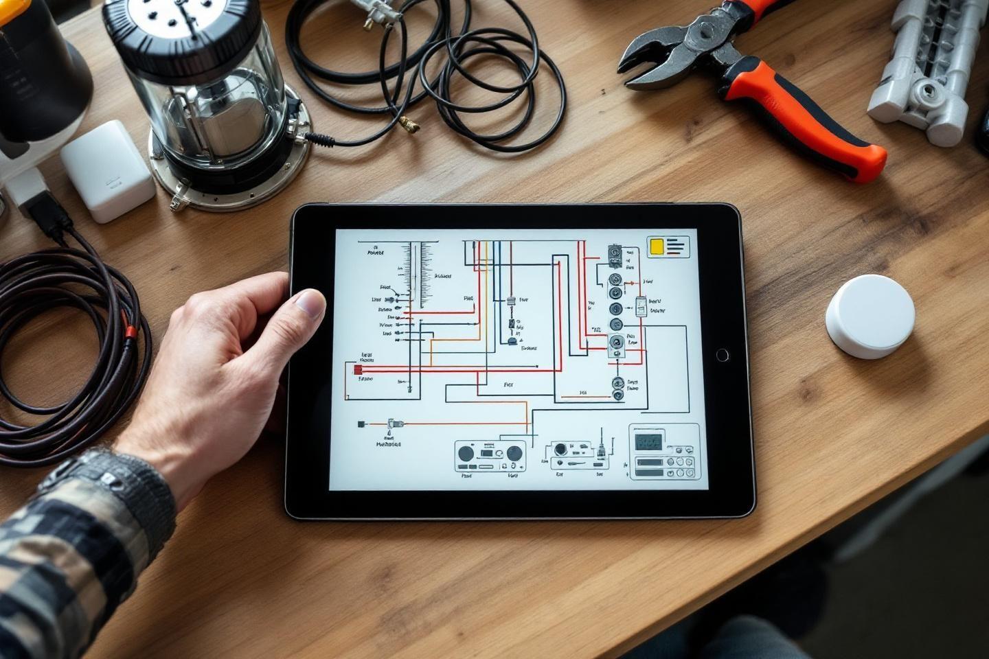 Schéma de raccordement et installation d'un plancher chauffant électrique