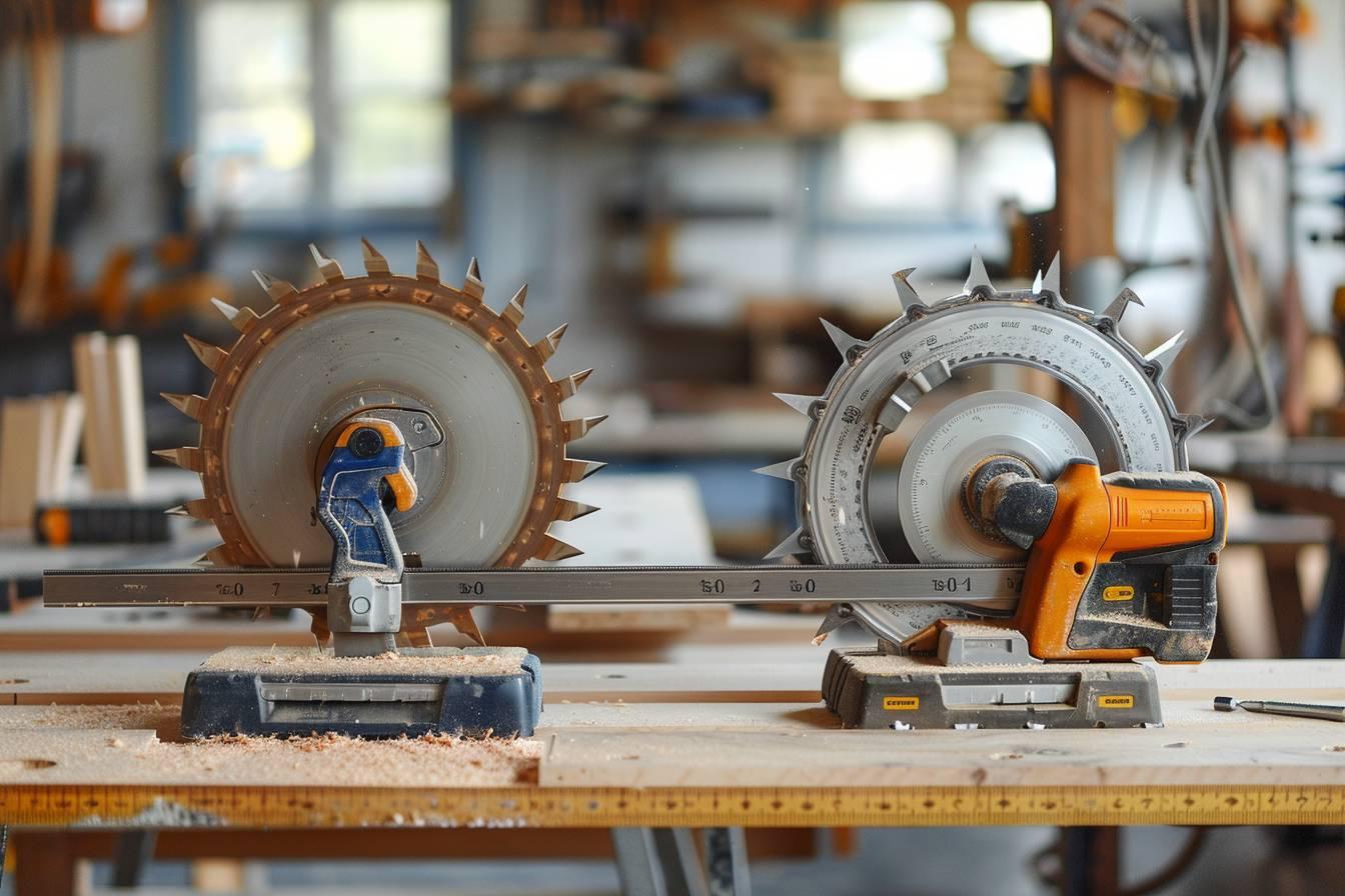 Scie plongeante ou scie circulaire : comment choisir l'outil idéal pour vos travaux de découpe ?
