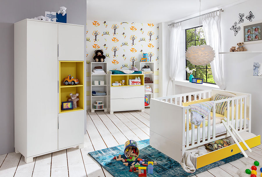 Un exemple de chambre à coucher pour bébé