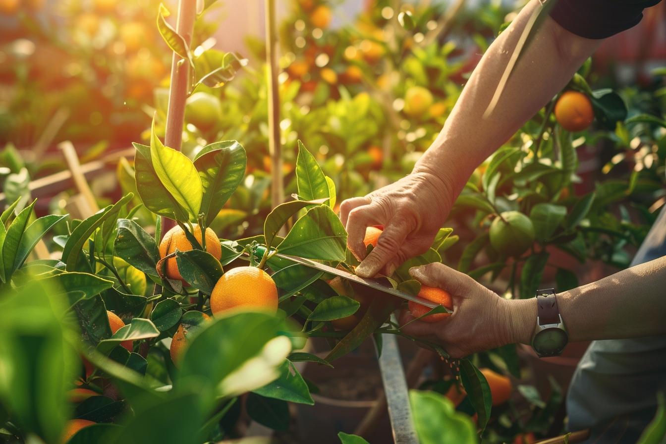Taille agrumes quand ? Guide pratique pour une récolte abondante et saine