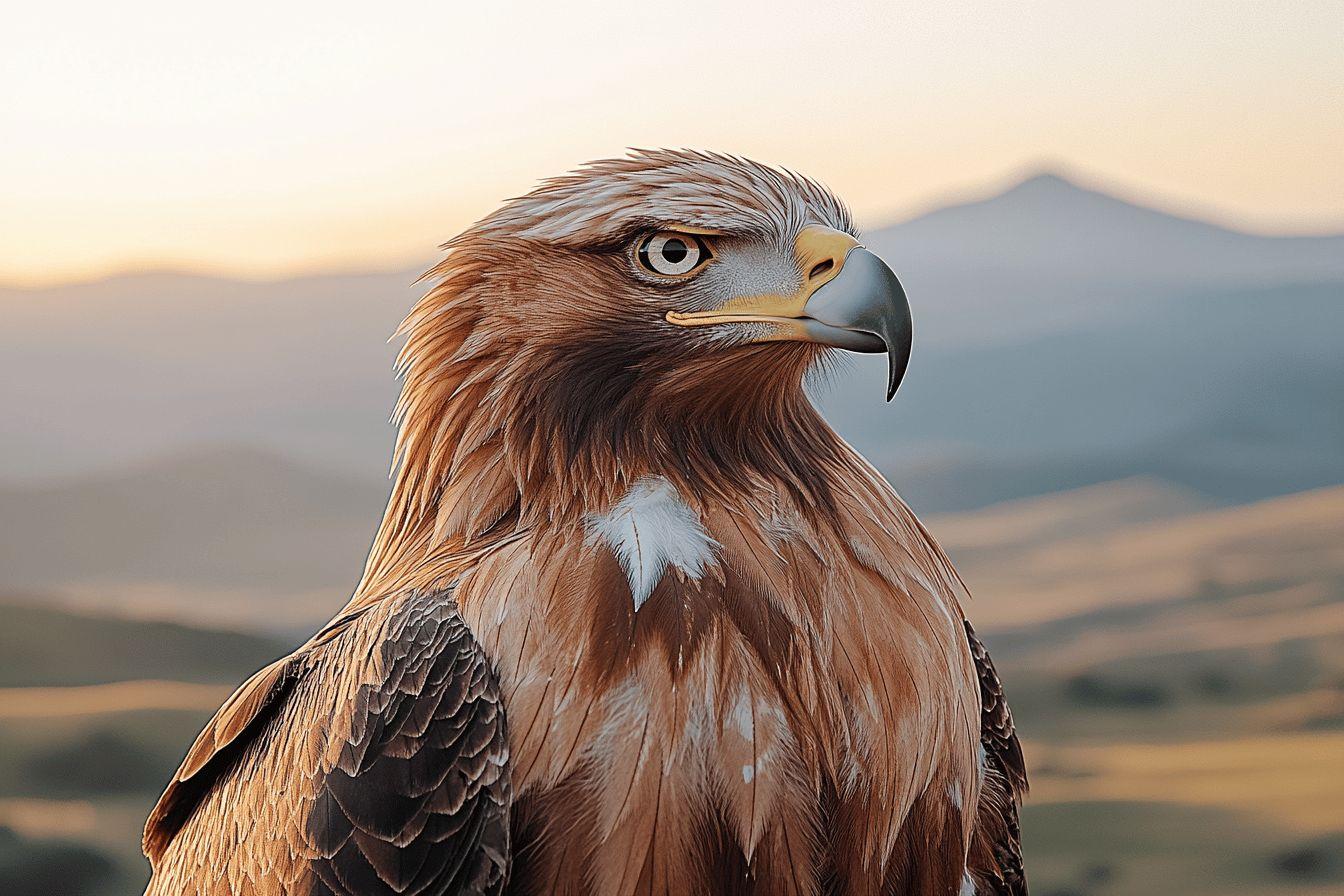 Taille et caractéristiques de l'aigle royal : tout savoir sur cet oiseau