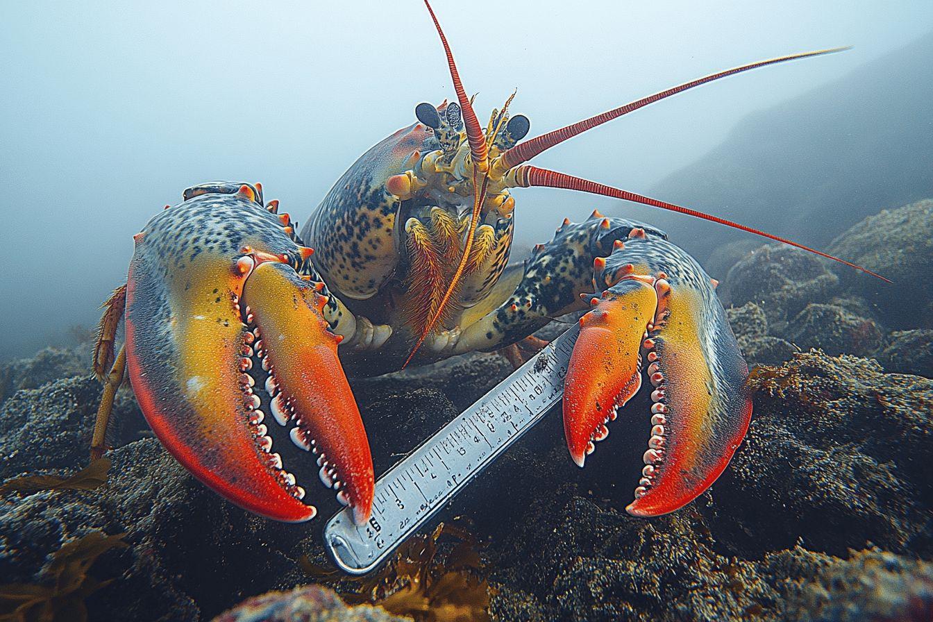 Taille minimale de capture du homard : nouvelles réglementations et vérification