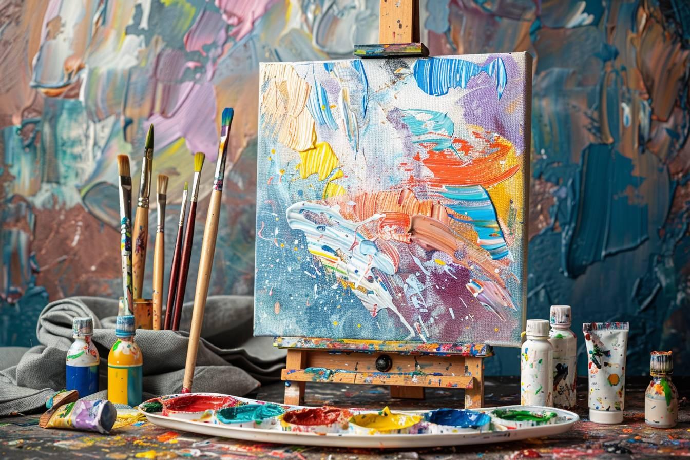 Techniques et astuces pour réussir une peinture acrylique sur toile : guide complet pour débutants et experts