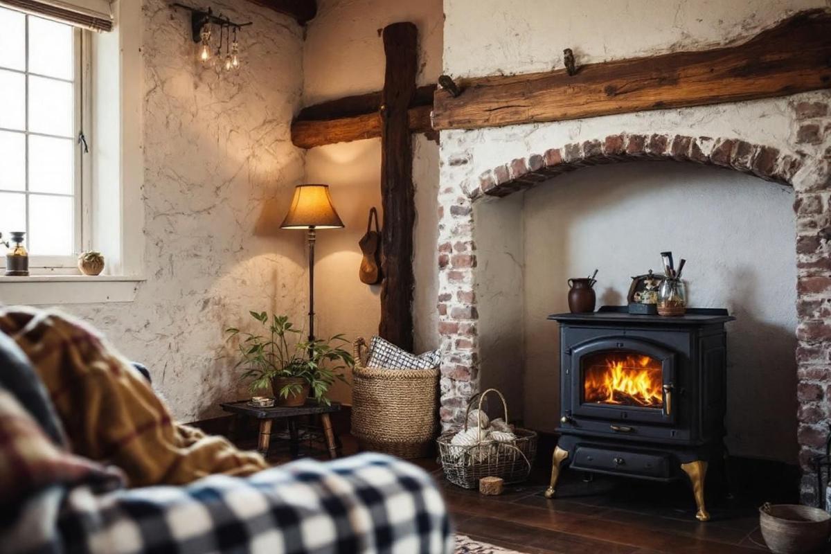 Le temps se rafraîchit : avec un poêle ou une cheminée, pas besoin de rallumer le chauffage grâce à cette astuce
