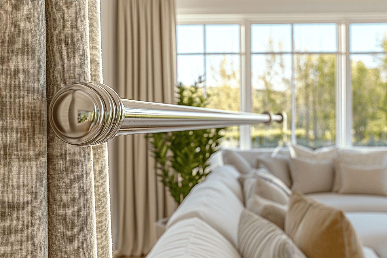 Tringle pour voilage et double rideaux : comment bien choisir et poser