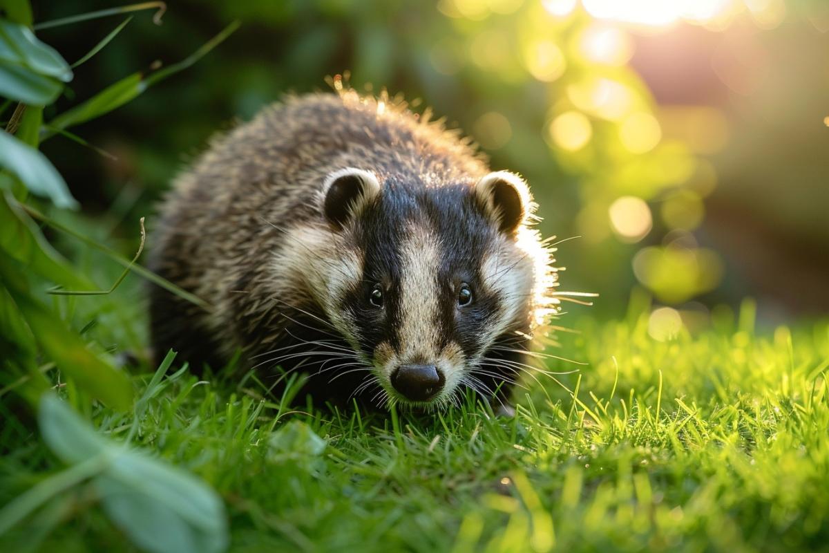 Un blaireau dans mon jardin : solutions et conseils pour cohabiter en paix